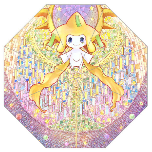 茶猫屋日本动漫周边口袋妖怪精灵宝可梦吉拉祈神兽三折伞满百包邮