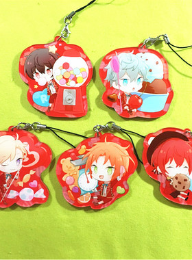 茶猫屋日本动漫周边偶像梦幻祭Ensemble Stars甜点亚克力挂件新品