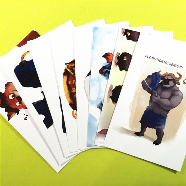 茶猫屋动漫周边疯狂动物城ZOO TOPIA/NICK/JUDY明信片满百包邮