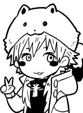 日本动漫周边DMMD戏剧性谋杀莲帽子苍叶Q版墙贴车贴电脑贴创意贴