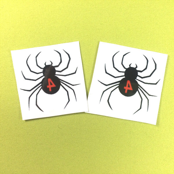 茶猫屋动漫周边全职猎人幻影旅团西索蜘蛛纹身贴热卖满百包邮新品