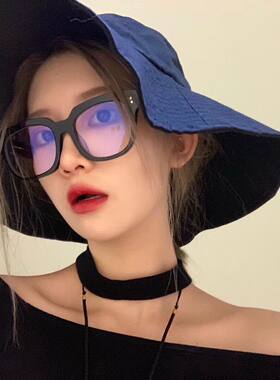 阚清子同款眼镜框素颜吴磊欧阳娜娜大脸显瘦黑色方形网红眼镜架
