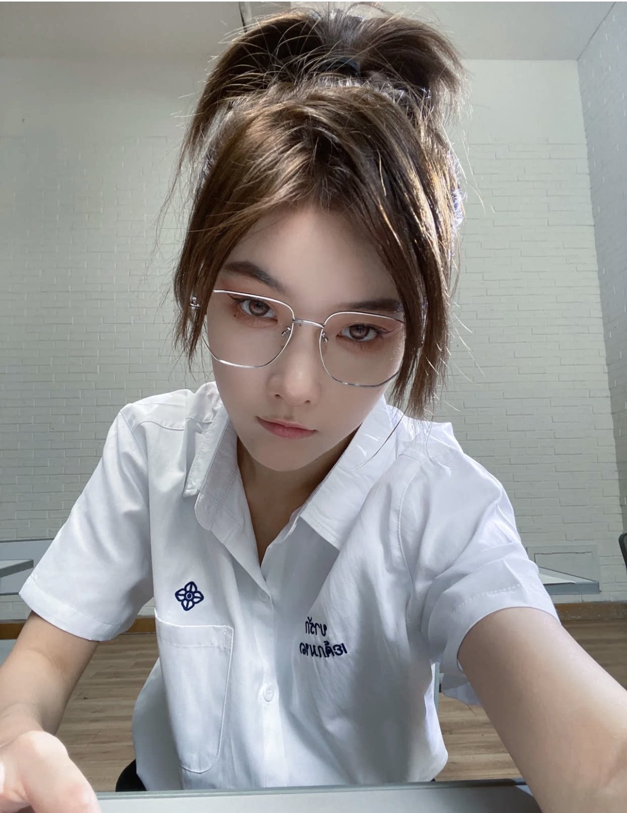 百搭文艺复古方框眼镜框韩版可配近视眼镜架街拍金属方形平光镜