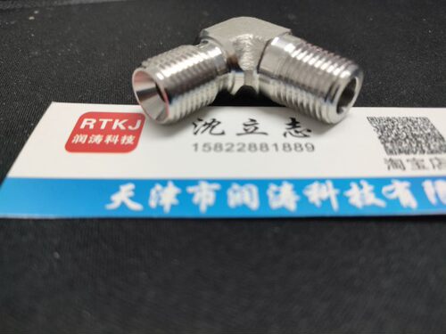 304不锈钢接头1BT9直角弯头