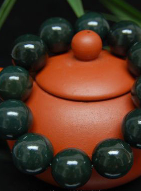 男女款新疆和田玉手珠链