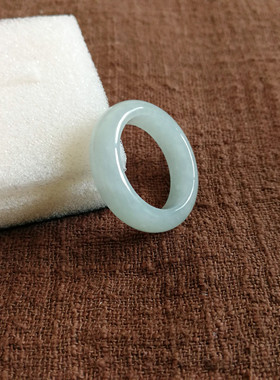 天然a货缅甸翡翠戒指男女情侣款