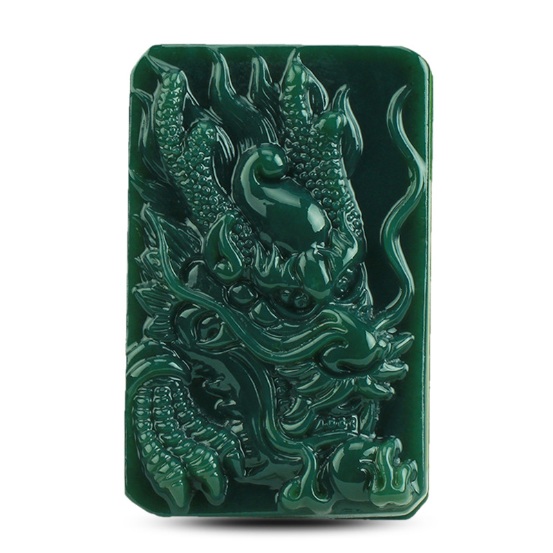 新疆和田玉皮带扣青玉龙头男款腰件玉石腰佩挂件腰口护主附证书