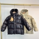 潮童深冬季 110 160码 连帽羽绒服三防面料90白鸭绒厚实蓬松男女童