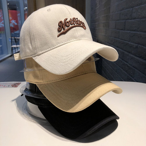 磨毛字母棒球帽街头休闲男女四季