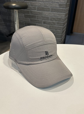 夏季速干棒球帽女韩版街头防晒遮阳五片帽鸭舌帽男透汗出游旅行