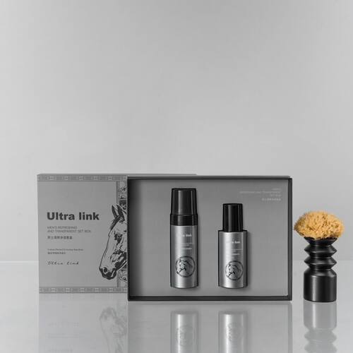 新疆彩妆系列ULTRALINK男士护肤套盒洗面奶和乳正品