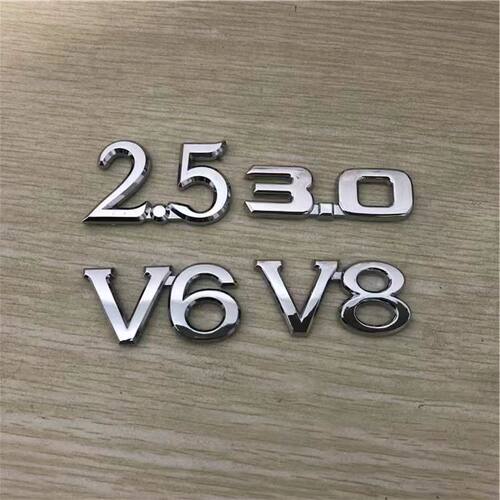 适用于新老款皇冠V6车标2.5 V8 Royal英文字母车标后备尾箱标志