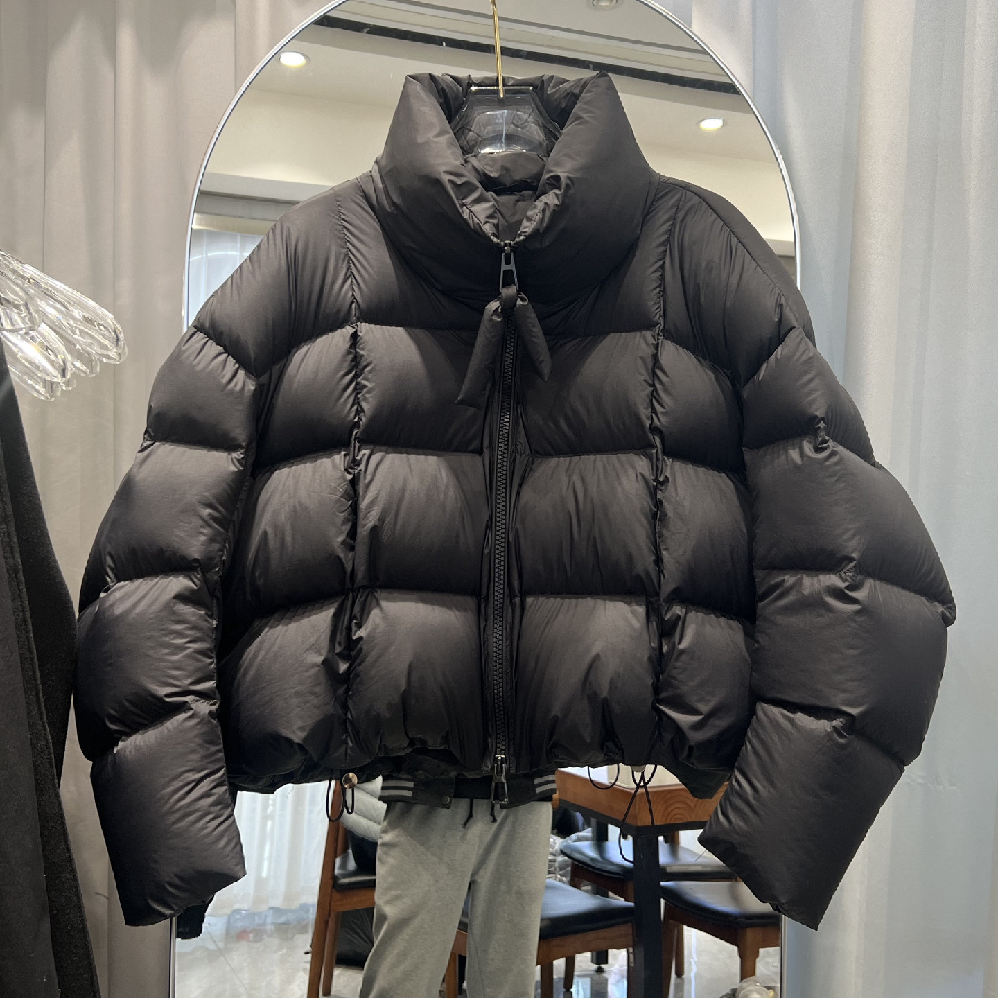 2025冬新款韩版泡芙立领羽绒服女短款90白鸭绒加厚面包服保暖外套,女装/女士精品,羽绒服,淘宝优惠券,粉丝福利购,淘宝优惠卷