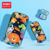 男孩笔袋小学生一年级笔盒男童文具盒新款 大容量儿童文具袋铅笔盒