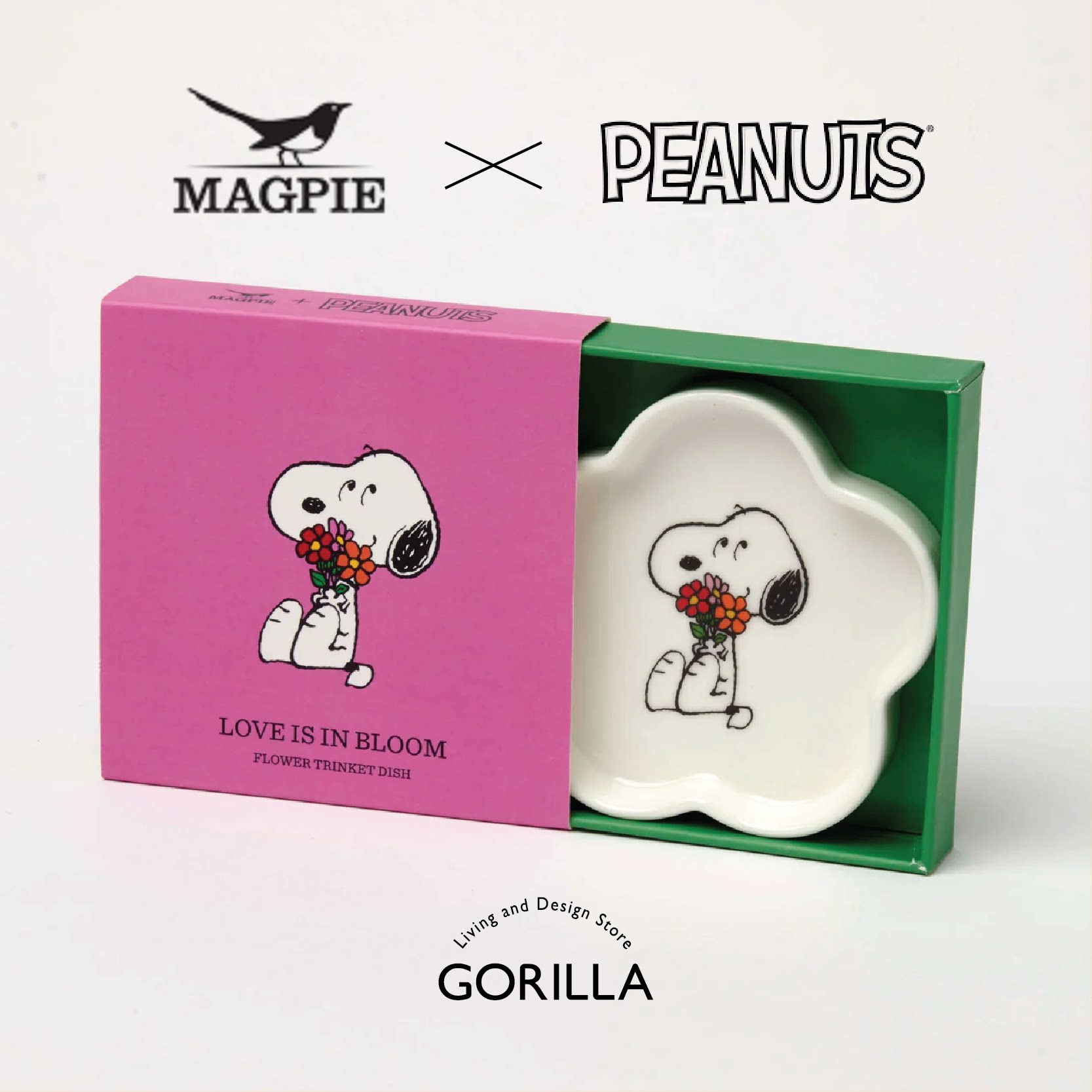 英国正品MAGPIE snoopy史努比系列小食碟小盘零食碟入伙礼物