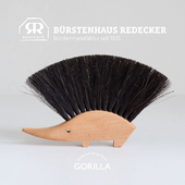 榉木 书台刷 马毛 可爱箭猪造型 复古 德国进口 经典 Redecker