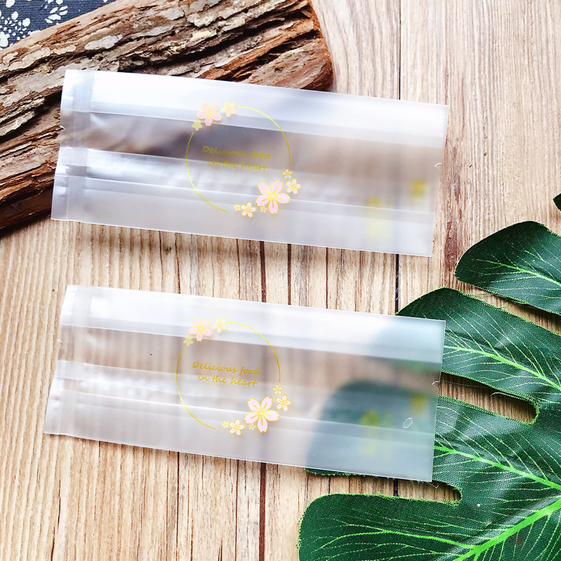 磨砂美味樱桃花大号凤梨开运酥包装袋台湾糕点曲奇烘焙类机封袋