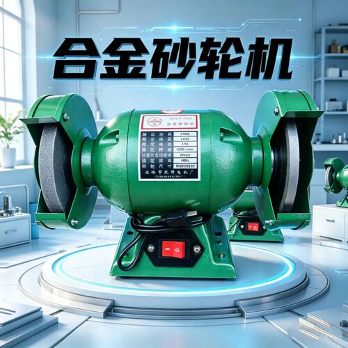 重型电镀碗型合金钢砂轮机 台式打磨机 平行金刚砂轮 磨钨钢玛瑙