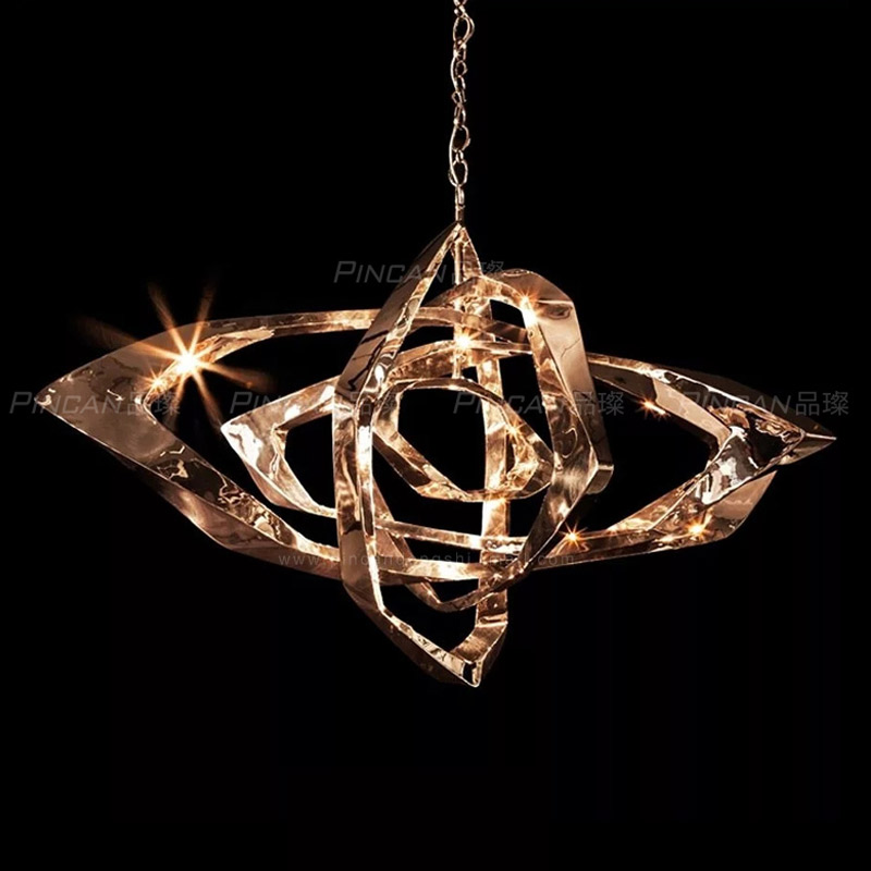 新款国外设计师客厅轻奢主灯创意个性餐厅吊灯后现代造型装饰灯具