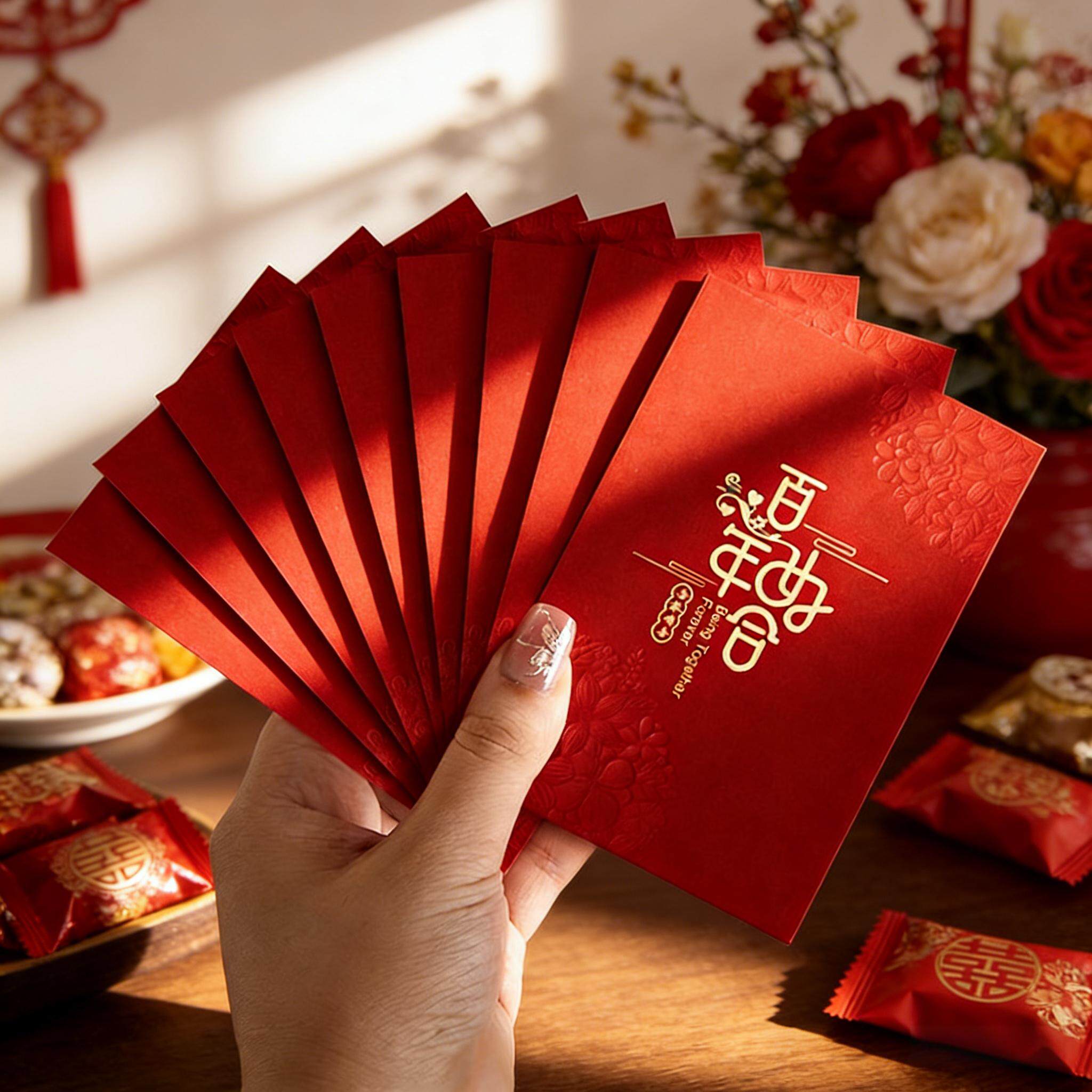 2026新款高档红包结婚专用随份子改口喜字利是封创意订婚新婚封包