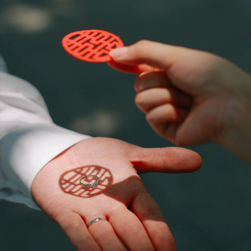 领证拍照道具新人手抛小喜字