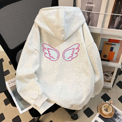 美式潮牌重磅连帽卫衣秋冬款男款