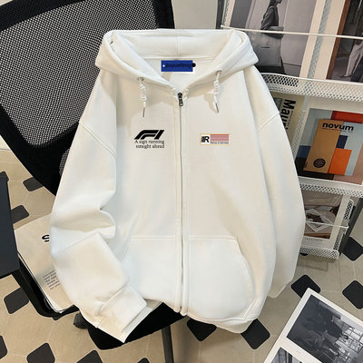 开链连帽卫衣2025年春秋新款男生