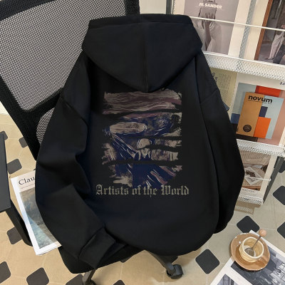 美式重磅连帽卫衣男款潮牌新款