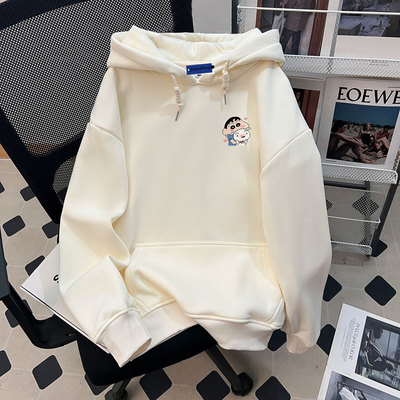 美式重磅连帽卫衣男款秋冬加绒