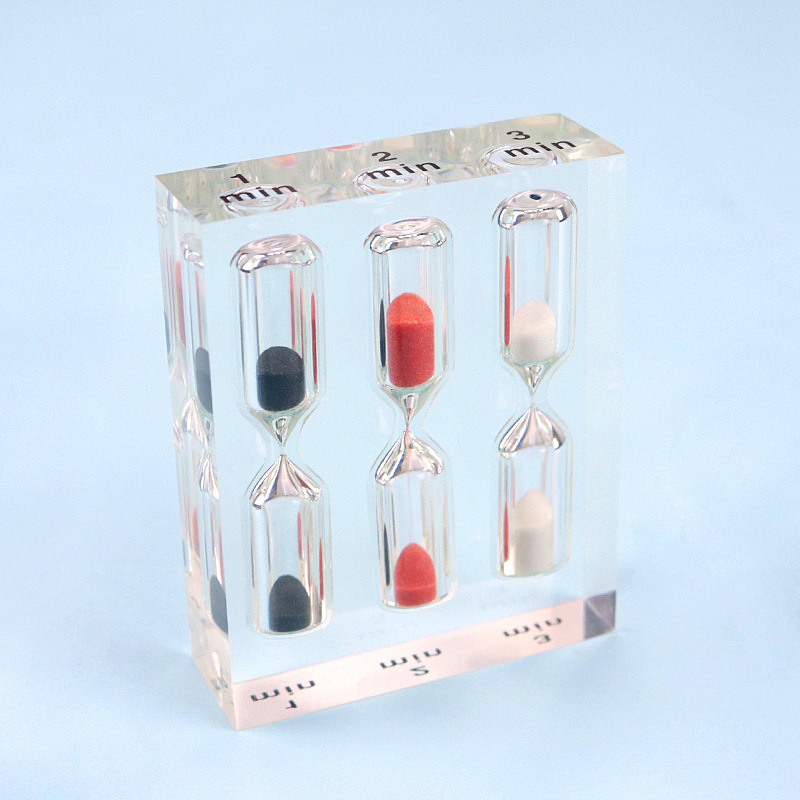 水晶防摔计时器创意彩色