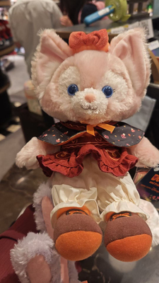 香港迪士尼2024万圣节限定玲娜贝儿饼饼Olu达菲毛绒公仔玩偶挂件