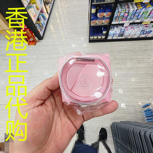 香港正品代购韩国3CE/三熹玉细腻BLUSHLIGHTER腮红高光盘-SLICK