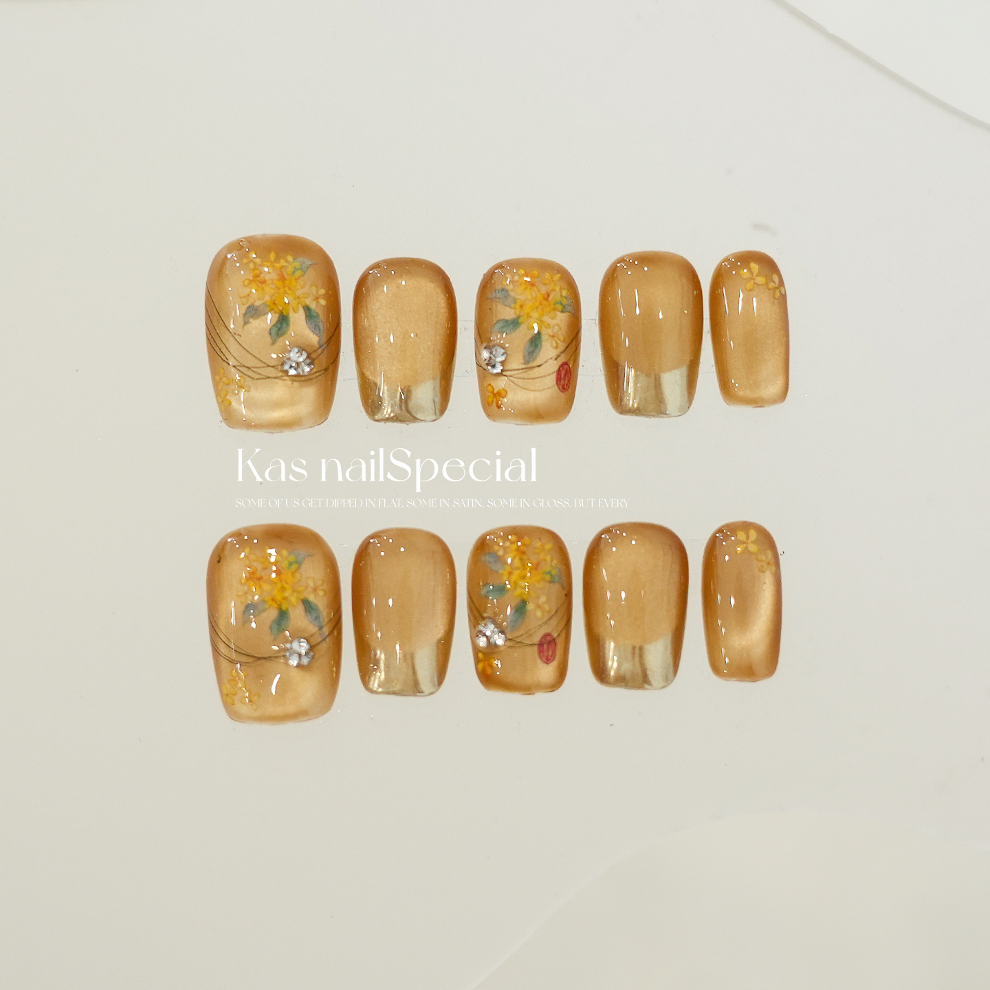 手工穿戴甲高级感气质显白