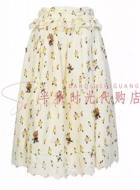 LeFame拉飞姆2026夏装田园印花半身裙LF26X21SS020原2495