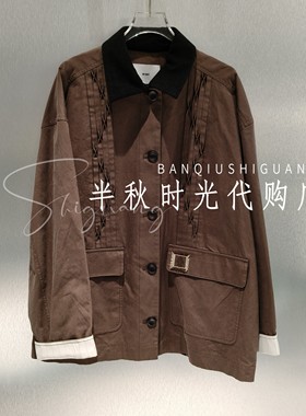 26SSCT09 -2880 特殊褶型工装外套 IC*E 26年春款专柜正品