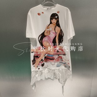 原1299 2610L18309漫画少女拼接连衣裙 FORDARE福蝶正品 2026春夏季