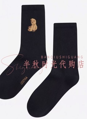 （小魔女）UY25431S805177原119UOOYAA乌丫正品25冬袜子二色