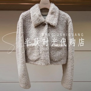 (小魔女)XRA7P01C原8980ANMANI恩曼琳双皇冠专柜正品25冬短款皮草