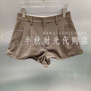2026春脚口双摺短裤 YOUWEI有尾 Y5226102原1699双皇冠专柜正品