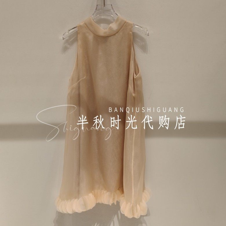 卡洛琳CAROLINE国内专柜正品代购2026年夏XSC2L02S女款连衣裙3980