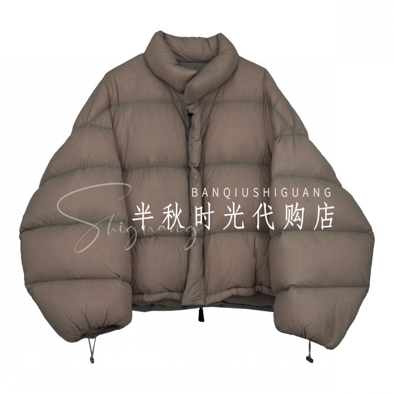 （小魔女）YOUW**EI25冬季廓形立领短款面包羽绒服Y2825401原3999