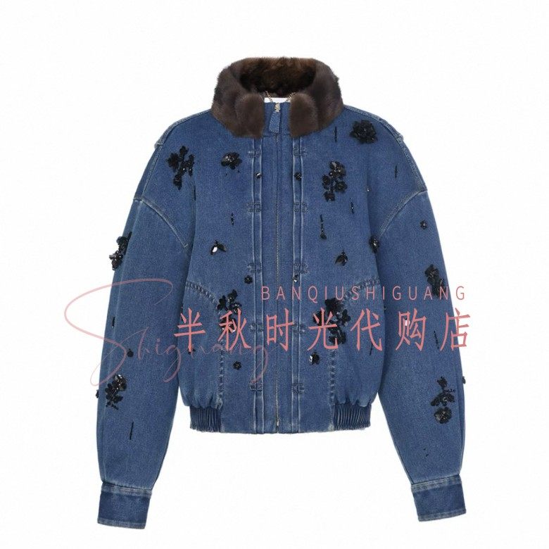 （小魔女）LF25D31KC115原6895LeFe拉**飞姆25冬装皮草短外套