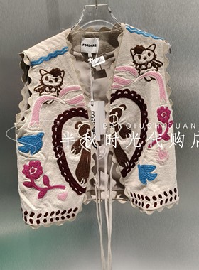 （小魔女）FORDARE/福蝶专柜正品2026年春款马甲2610B21732-1999