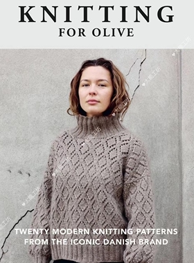 【英文】Knitting for olive 棒针编织教程 高清无氺印 146