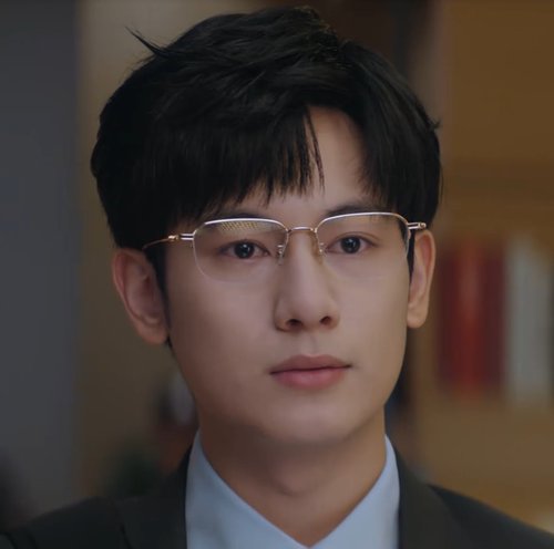 即刻上场胡先煦江晨同款金丝斯文半框眼镜框时尚帅高级感纯钛镜框