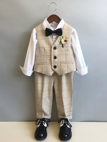 Детский классический костюм, демисезонный костюм мальчика цветочника, платье, осенний сезон, подарок на день рождения