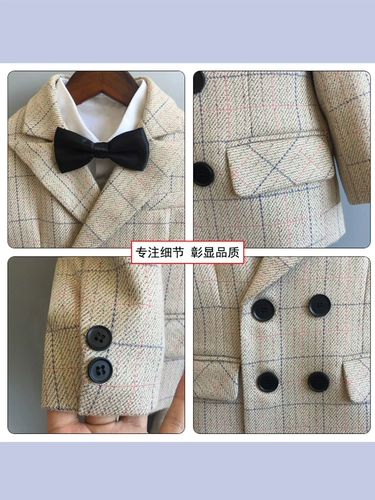 Детский классический костюм, демисезонный костюм мальчика цветочника, платье, осенний сезон, подарок на день рождения