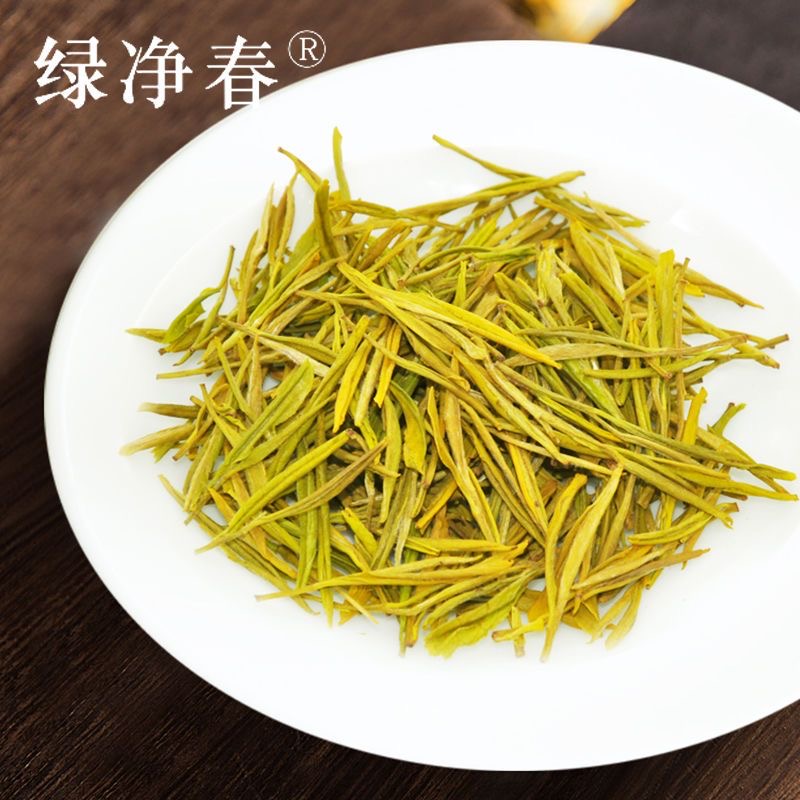 黄金芽新茶2024年春茶直条浓香型豆香味高山黄茶叶250g500g罐装