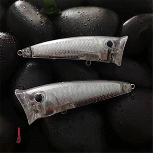 多渔趣9.4g 空白裸胚假饵DIY鱼饵 7cm内镭射大口波爬路亚饵无涂装