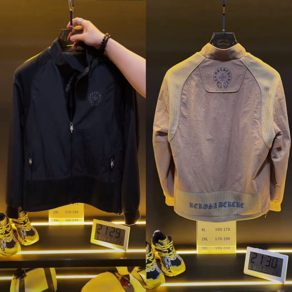 立领夹克外套男款时尚潮流轻奢帅气百搭高级感设计师款痞帅有型